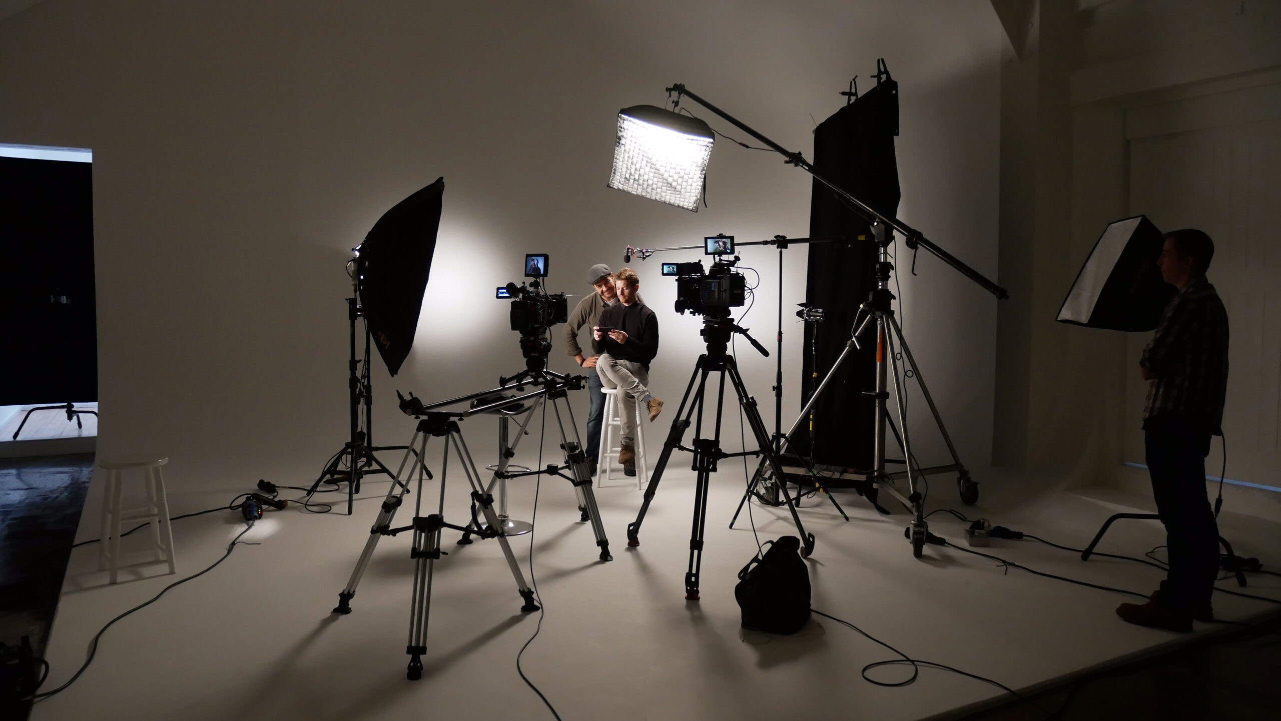 Behind the scenes - Jez Smith on a film production