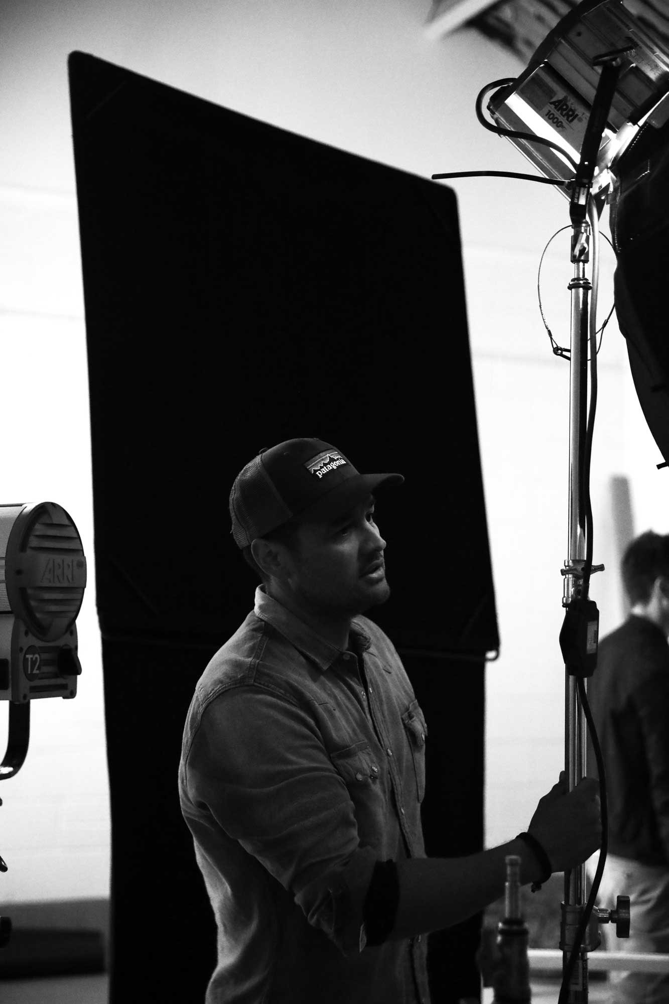 Jez Smith - director of photography at work