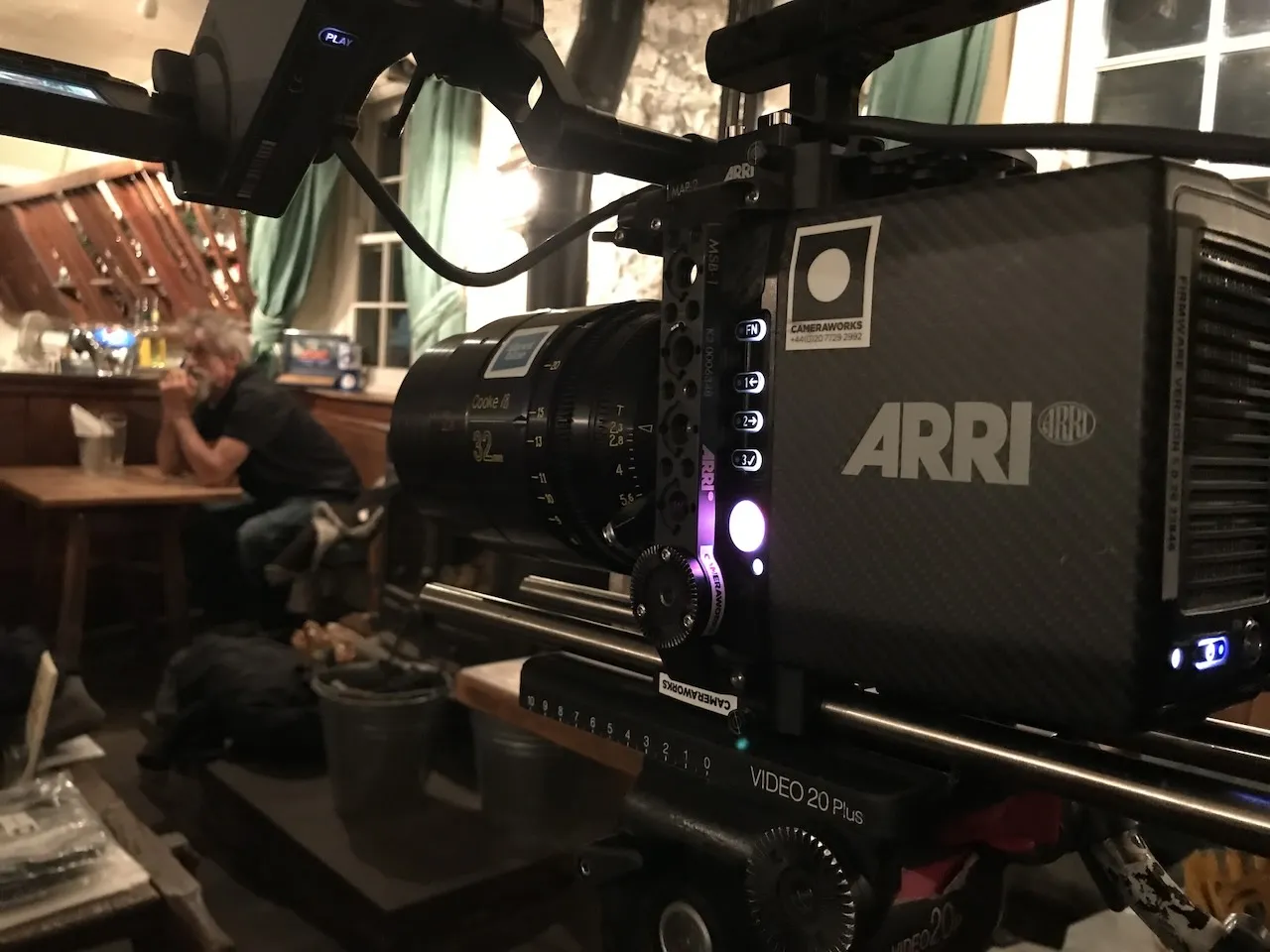 Jez Smith on set - behind the scenes 72