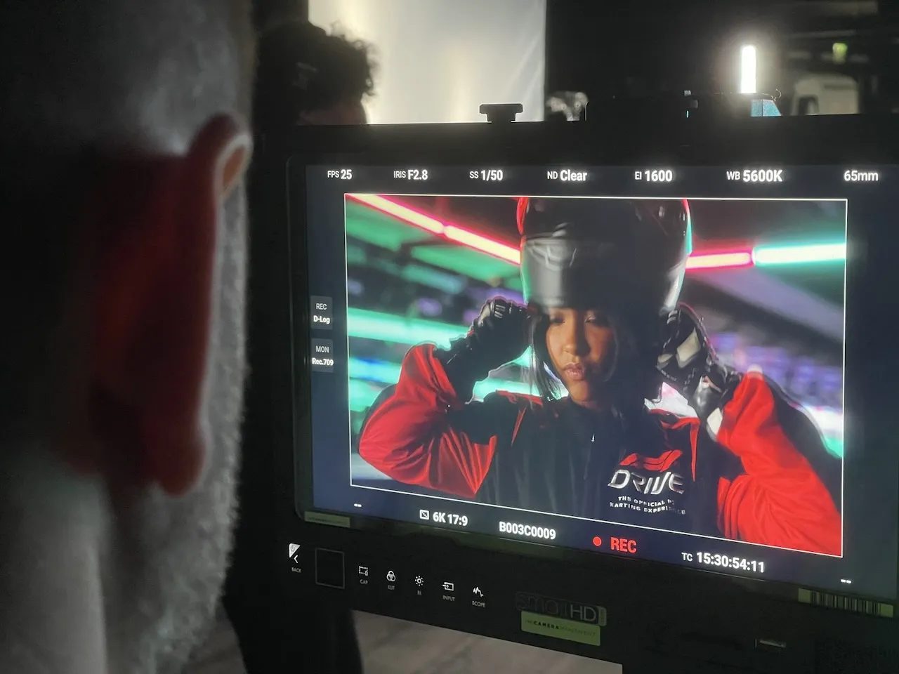 Jez Smith on set - behind the scenes 80