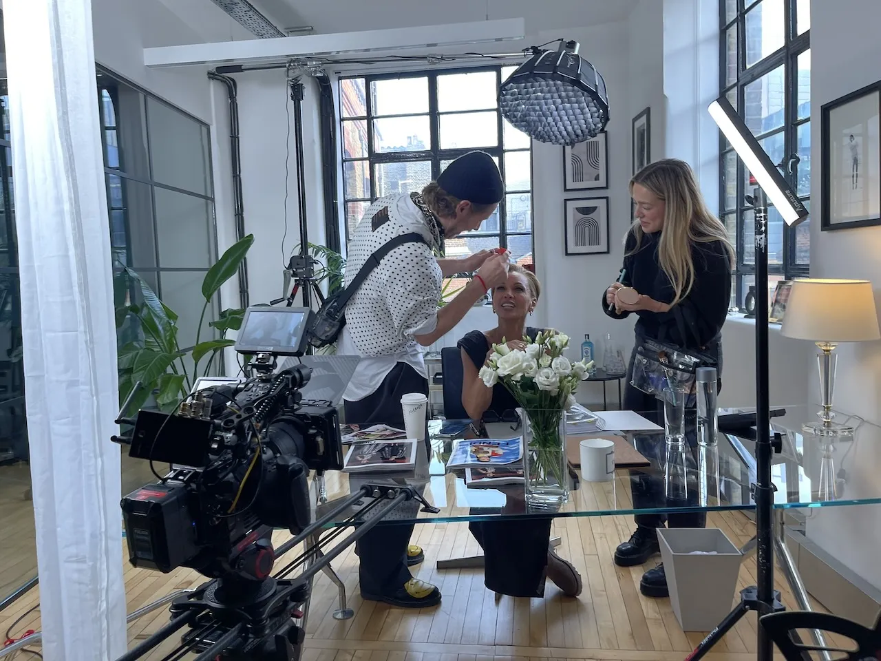Jez Smith on set - behind the scenes 84