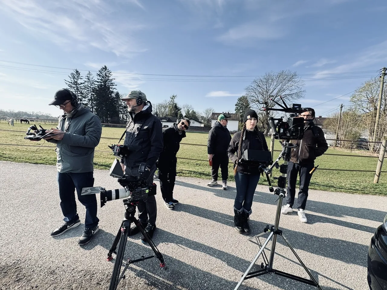 Jez Smith on set - behind the scenes 101