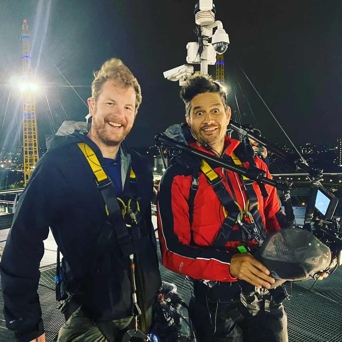 Jez Smith on set - behind the scenes 119